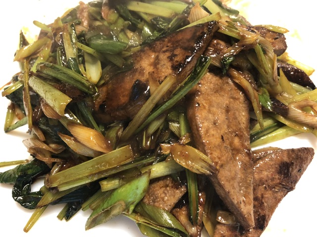 レバー炒め